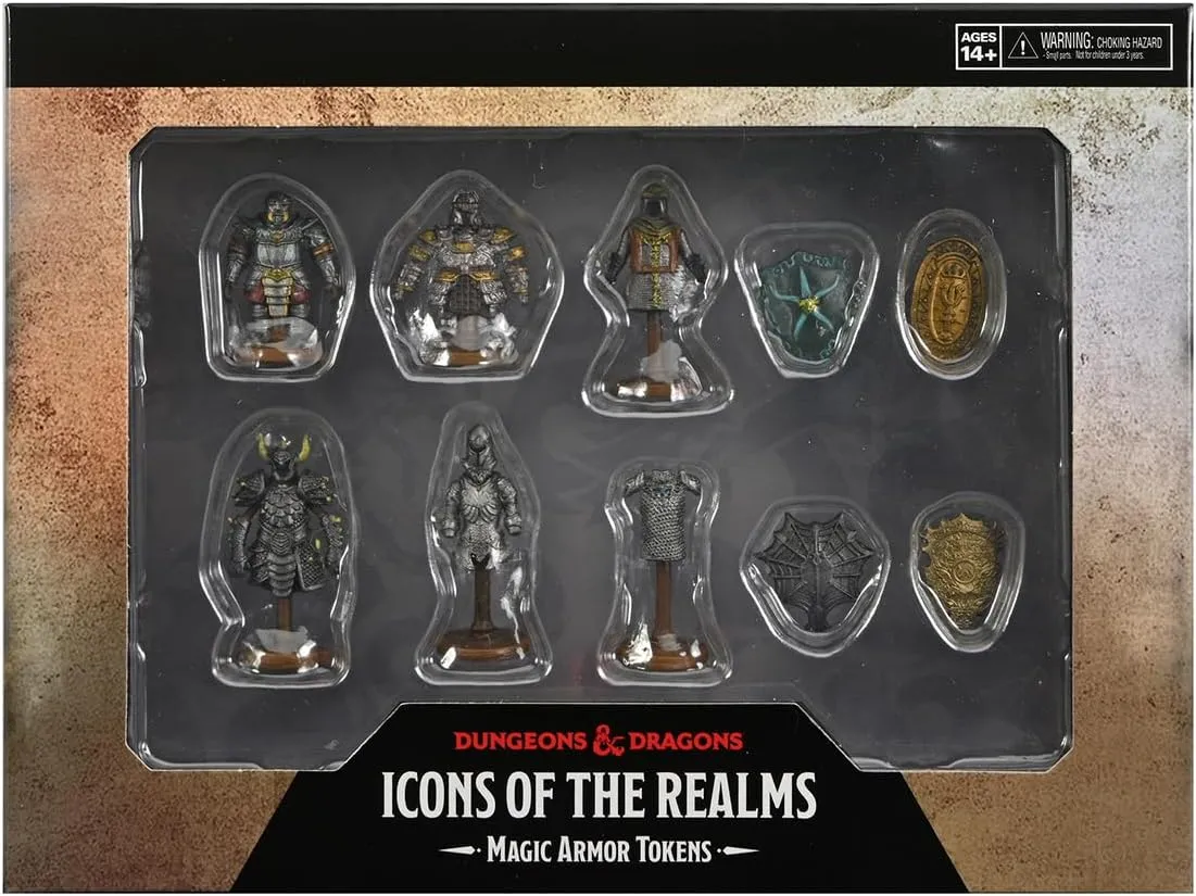 WizKids D&D Icons of The Realms: Magic Armor Tokens
