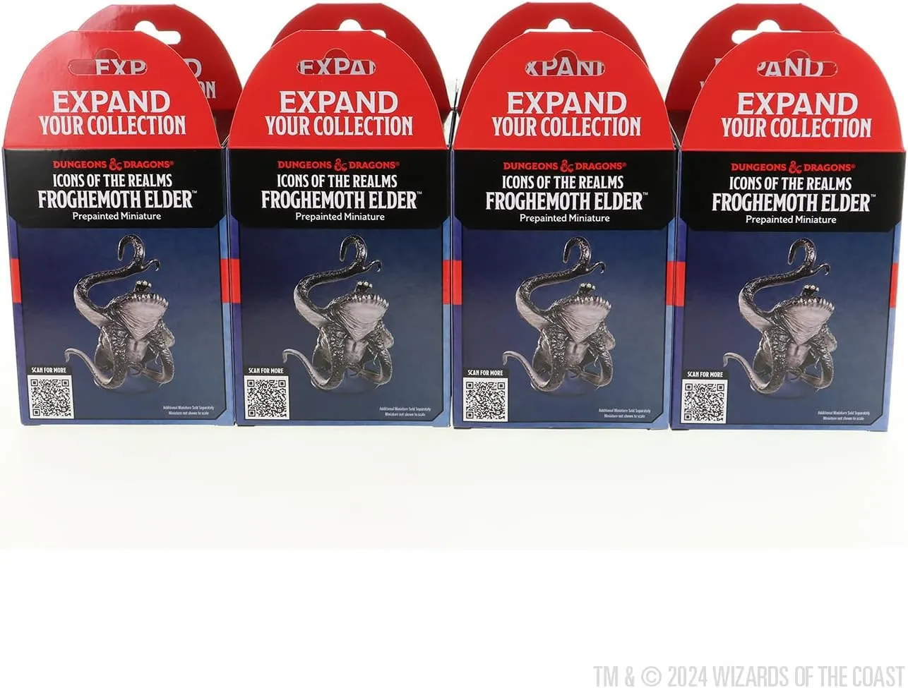 WizKids D&D Icons of The Realms: Quests from The Infinite Staircase - 8 ct. Booster Brick