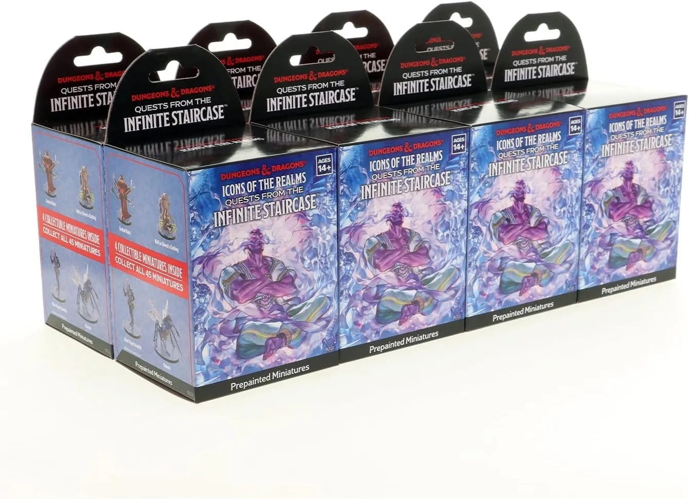 WizKids D&D Icons of The Realms: Quests from The Infinite Staircase - 8 ct. Booster Brick