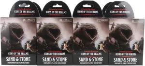 WizKids D&D Icons of The Realms: Sand & Stone - 8 ct. Booster Brick
