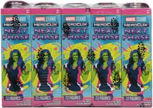 WizKids Marvel HeroClix: Marvel Studios Next Phase Booster Brick Tabletop Miniatures Game