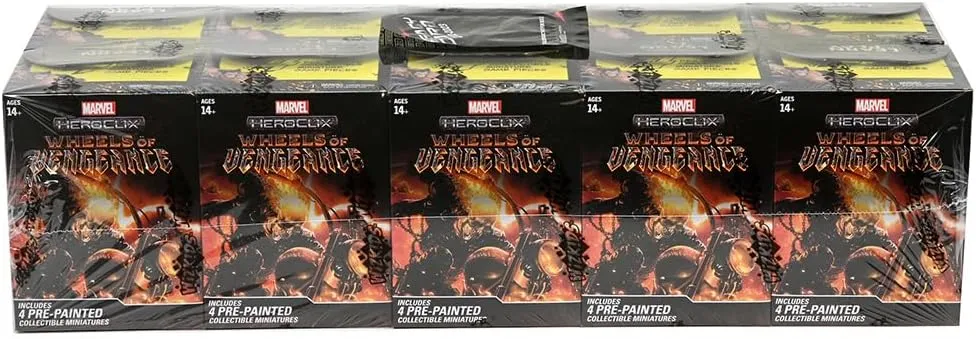 WizKids Marvel HeroClix: Wheels of Vengeance (Booster Brick)