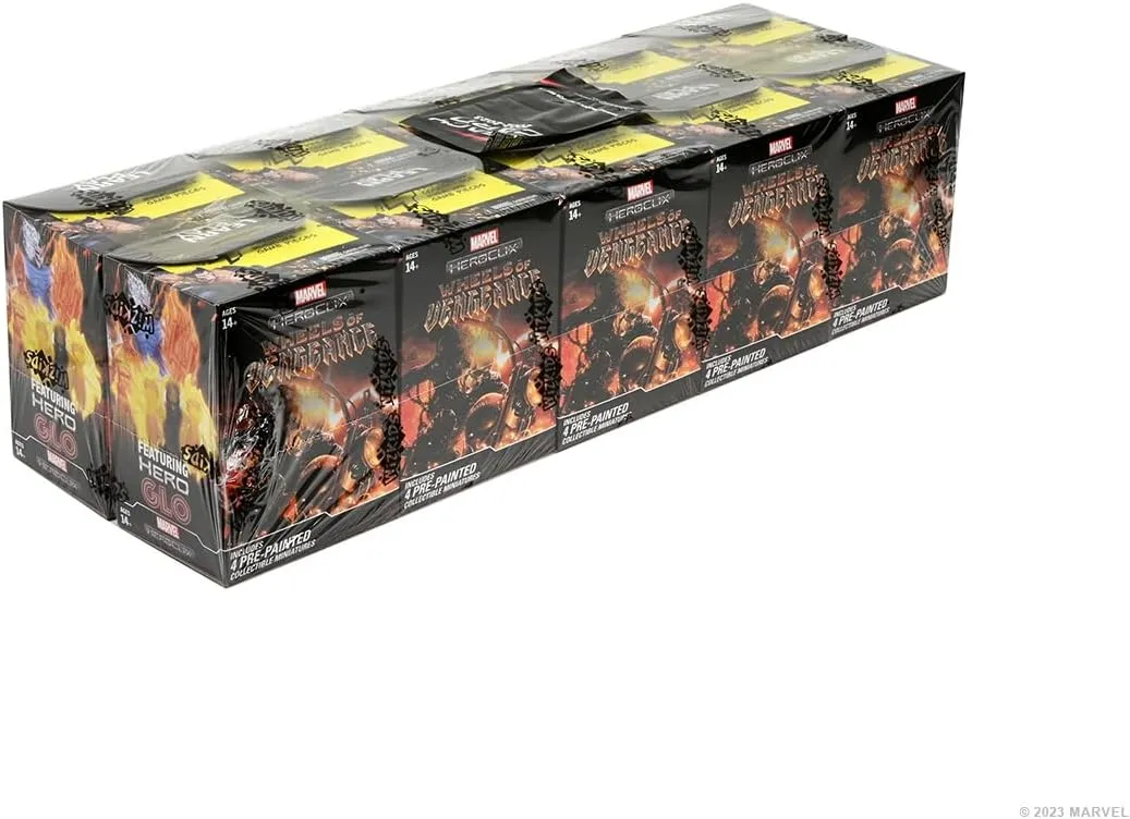 WizKids Marvel HeroClix: Wheels of Vengeance (Booster Brick)