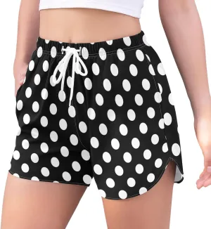 Women Board Shorts Beach Swimwear Bottoms 3.7" Inseam S-XXL