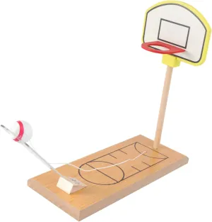 Wooden Mini Basketball Shooting Game Tabletop Sports for Parent Interaction Fun Finger Basketball Set for Over Improves Hand Eye Coordination and Creativity