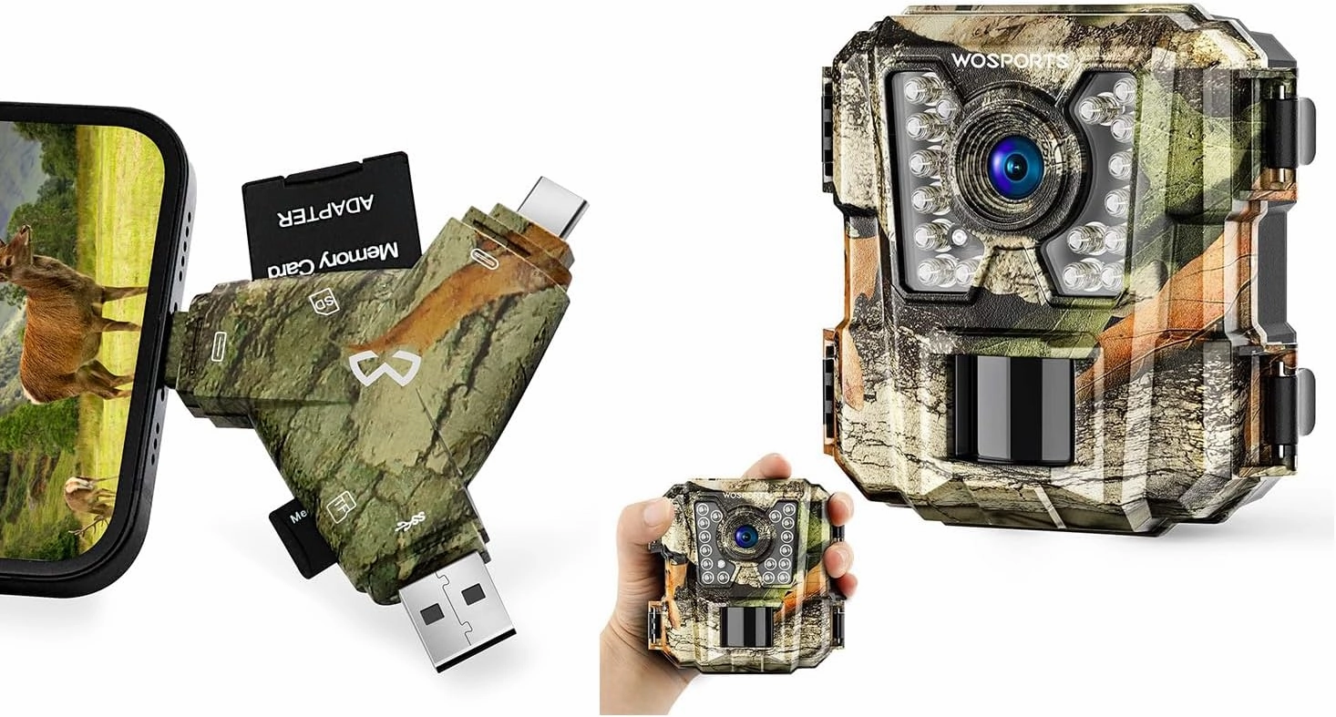 WOSPORTS Mini Trail Camera Trail Camera Viewer