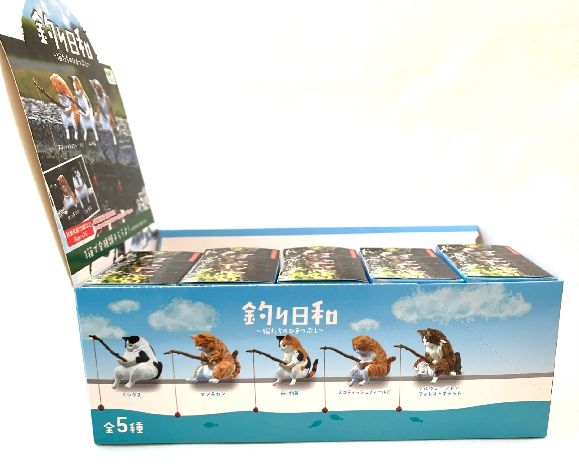 X 70751 FISHING CATS BLIND BOX-DISCONTINUED