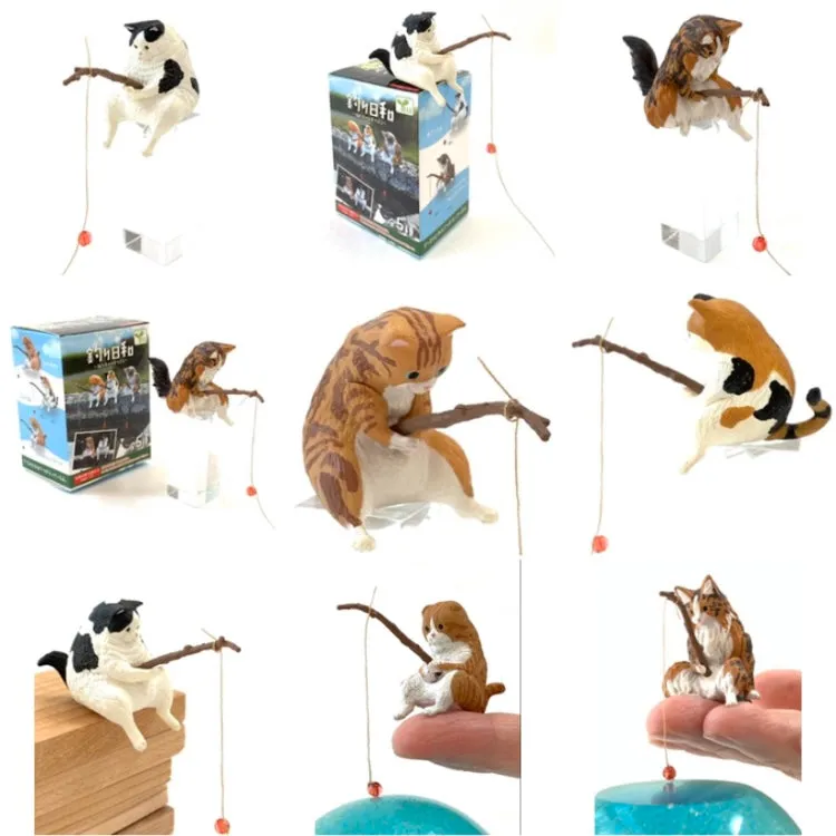 X 70751 FISHING CATS BLIND BOX-DISCONTINUED