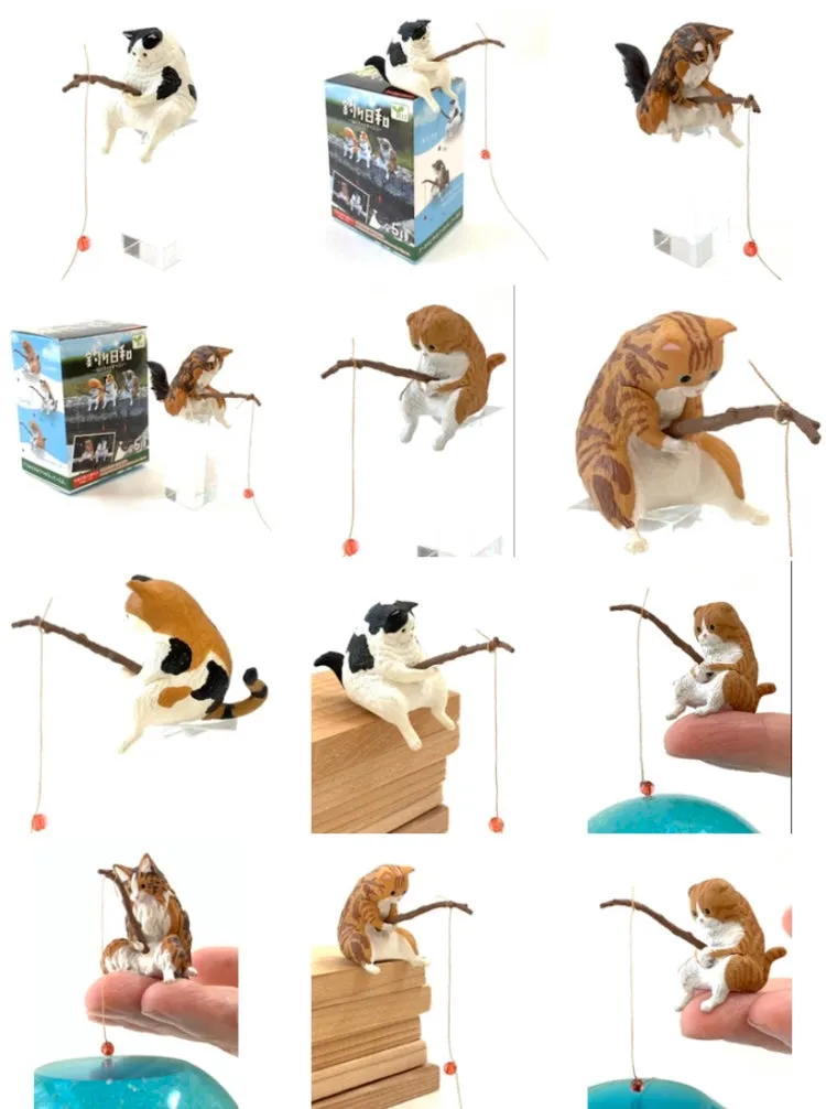 X 70751 FISHING CATS BLIND BOX-DISCONTINUED