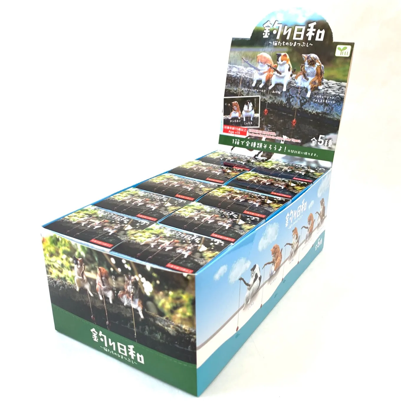 X 70751 FISHING CATS BLIND BOX-DISCONTINUED