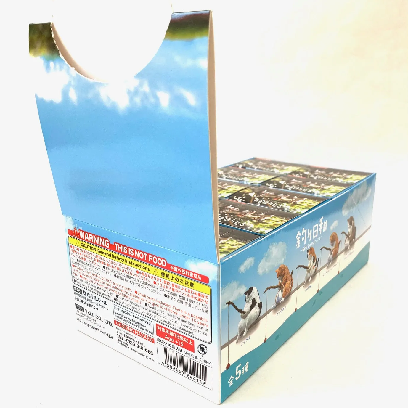 X 70751 FISHING CATS BLIND BOX-DISCONTINUED