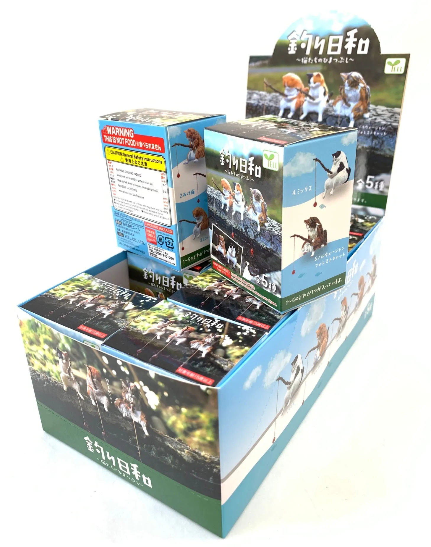 X 70751 FISHING CATS BLIND BOX-DISCONTINUED