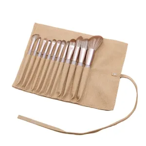 XMJKCHA Full Set Of Eye Shadow Blusher Foundation Brush 10 Pieces Of Makeup Brush Set(D,1)