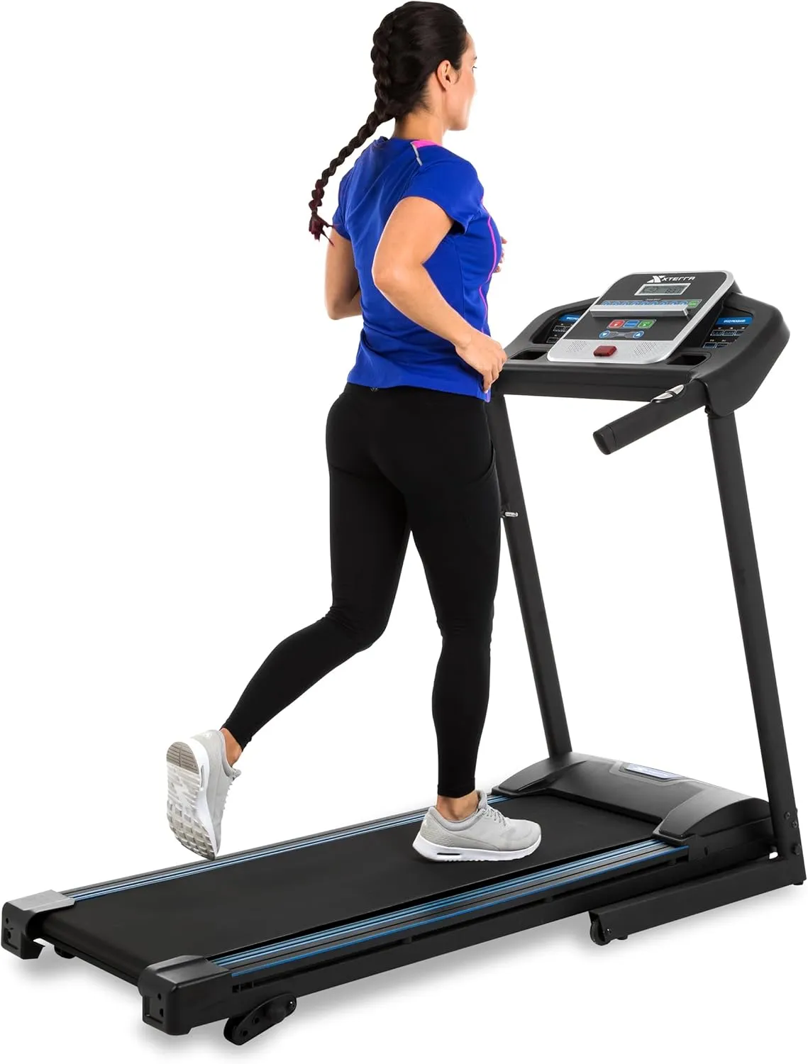 XTERRA Fitness Premium Folding Smart Treadmill, Compact Design, 250  LB Weight Capacity, Powerful Motor, XTERRA  Fitness App Included with Purchase